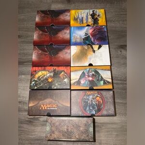 11 Magic the gathering empty boxes